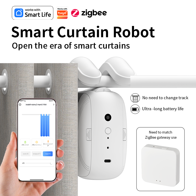Zigbee Smart Curtain Driver Ro - Curtain Motor recensie en prijs