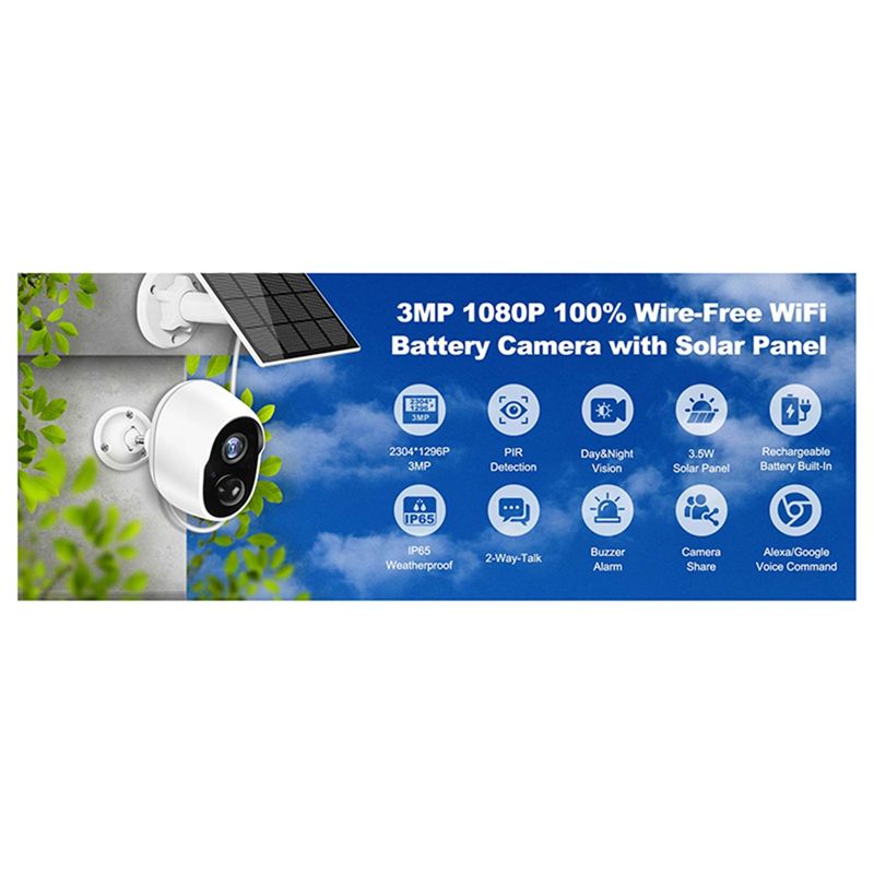 BTLIFE-3MP 9000Mah Batterij WI - Smart Home Yellow recensie en prijs