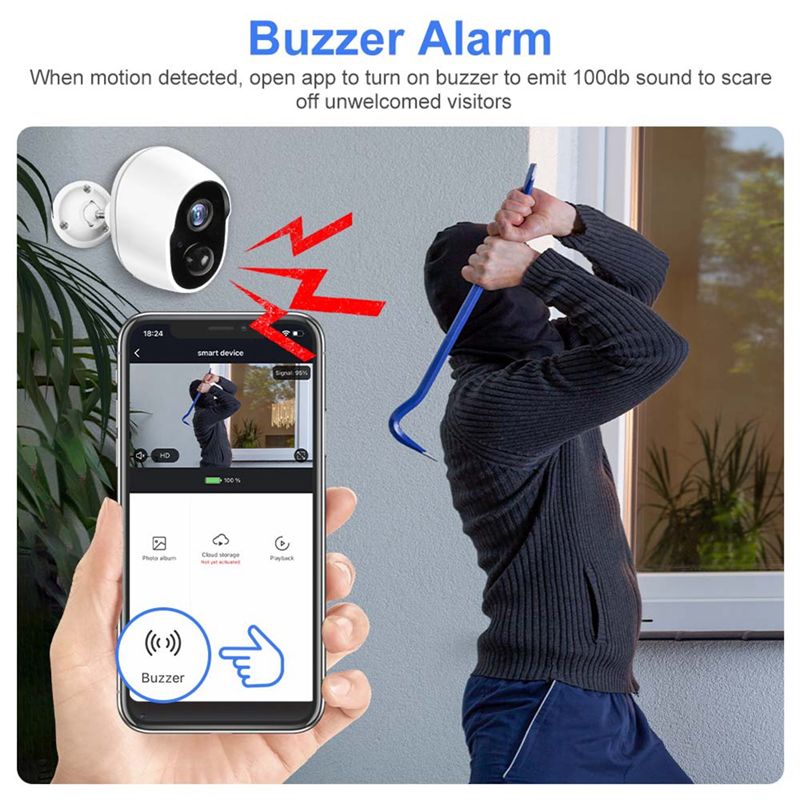 BTLIFE-3MP 9000Mah Batterij WI - Smart Home Yellow recensie en prijs