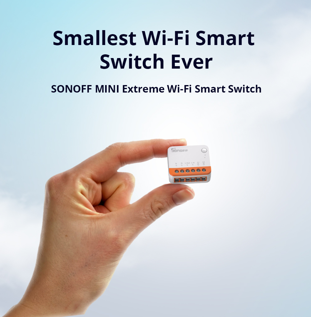 Sonoff Mini R4 Extreme Wifi Sm - Smart Home Button recensie en prijs